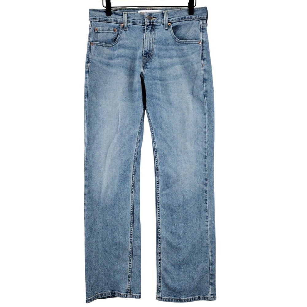 Signature by‎ Levi Strauss Co Mens S61 Relaxed Fit Blue Wash Jeans W29 L30